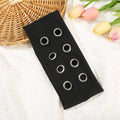 Punk Metal Circle Hip Hop Hair Tie