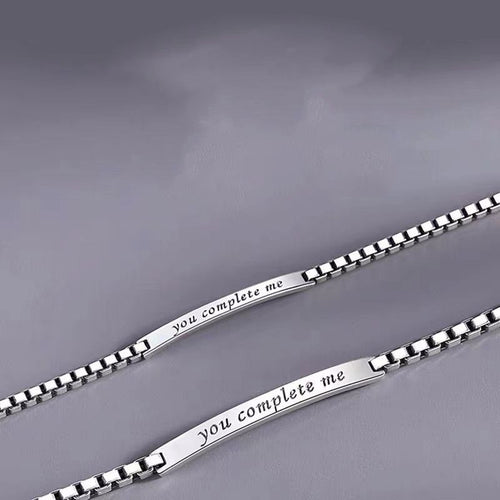 Couple Bracelet Men And Women Long Distance Gift