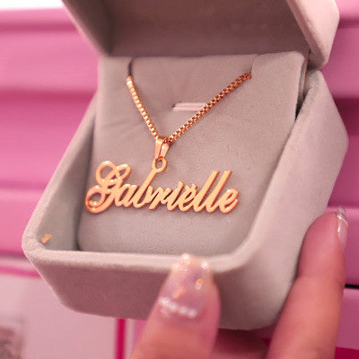 Personalized name necklace custom necklace