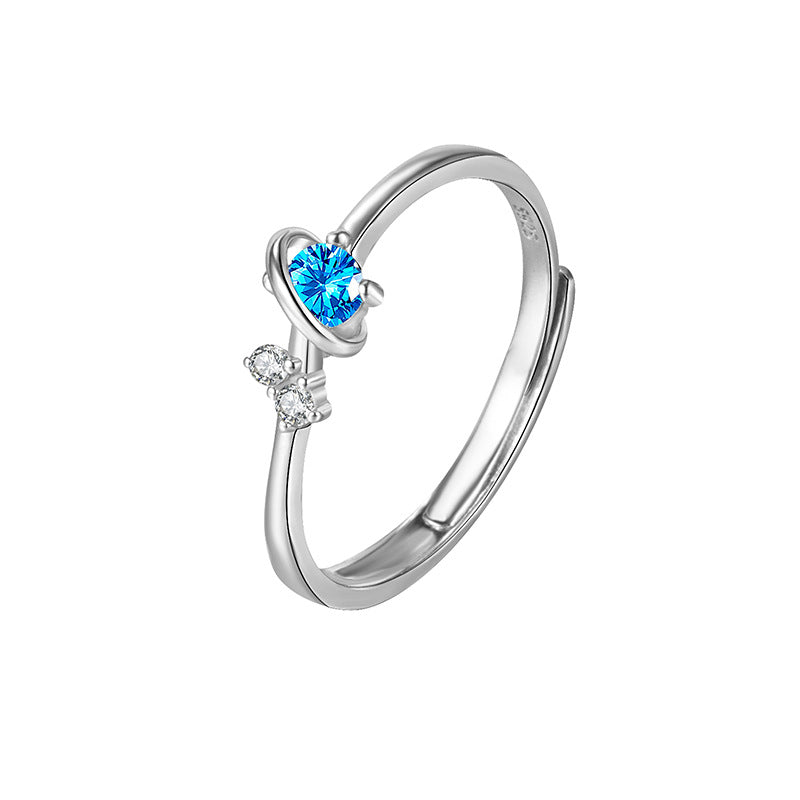 Dream Planet Couple Rings Fashion Personality Rings for Men and Women