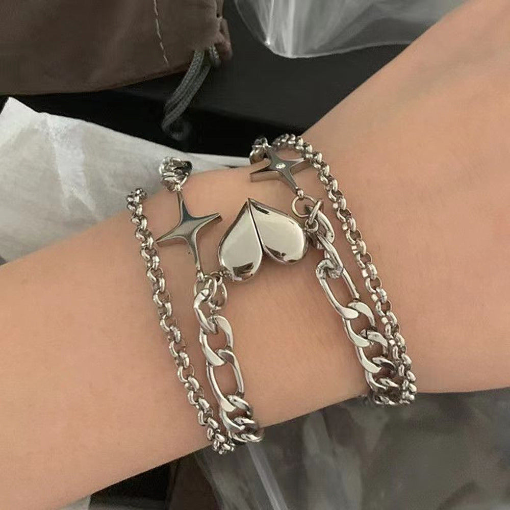 Fashion Jewelry Magnet Love Suction Bracelet Couple Valentine's Day Gift