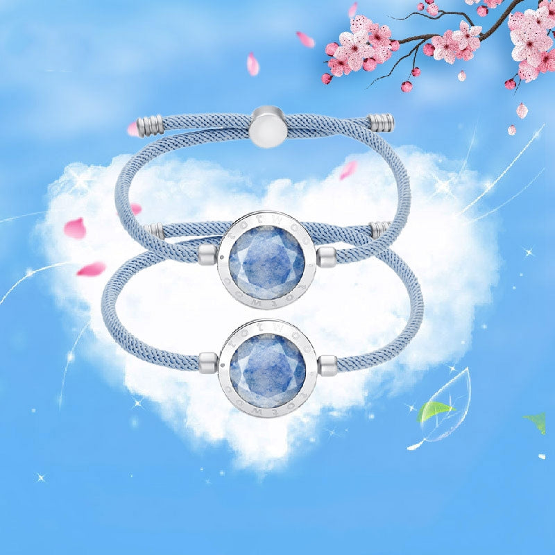 Totwoo Blue Lovers Induction Bracelet: A Pair for Long-distance Lovers
