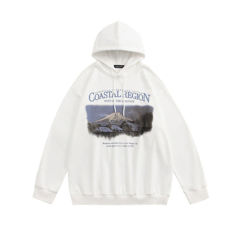 Trendy Loose Casual Hoodie Coat for Couples