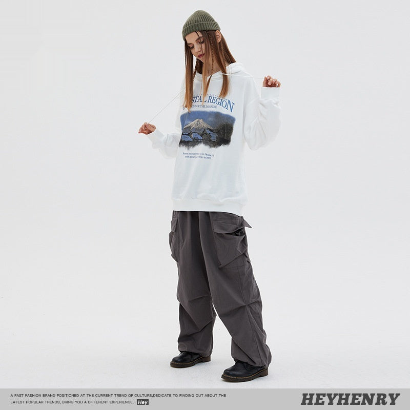 Trendy Loose Casual Hoodie Coat for Couples