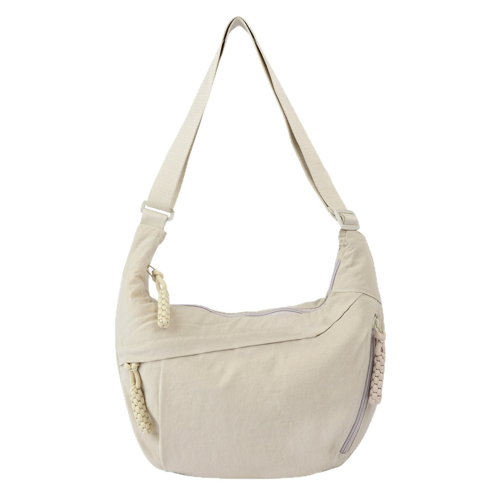Sac bandoulière simple en nylon de grande capacité pour femme