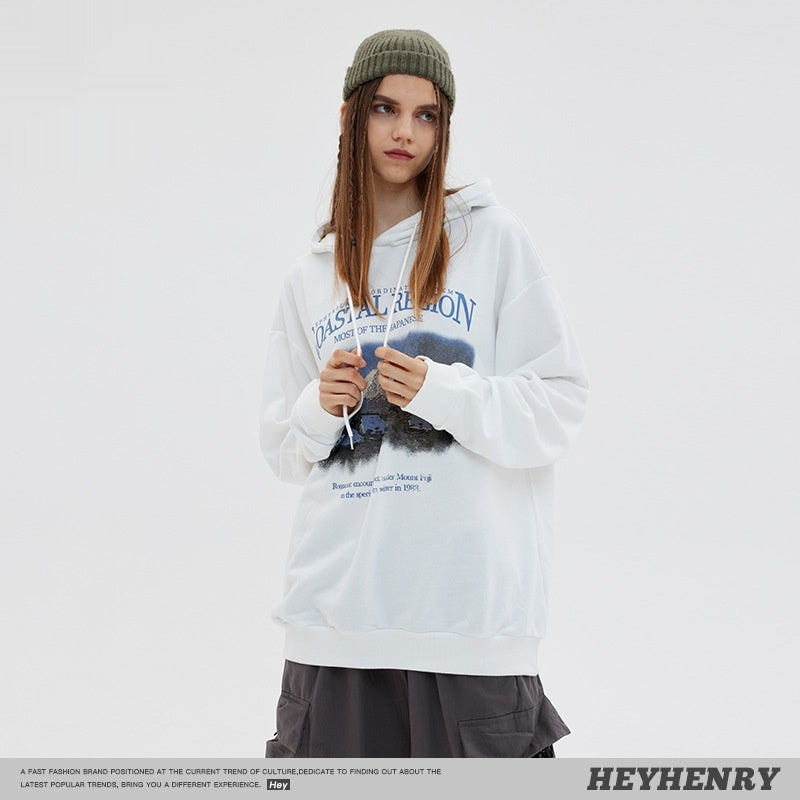Trendy Loose Casual Hoodie Coat for Couples