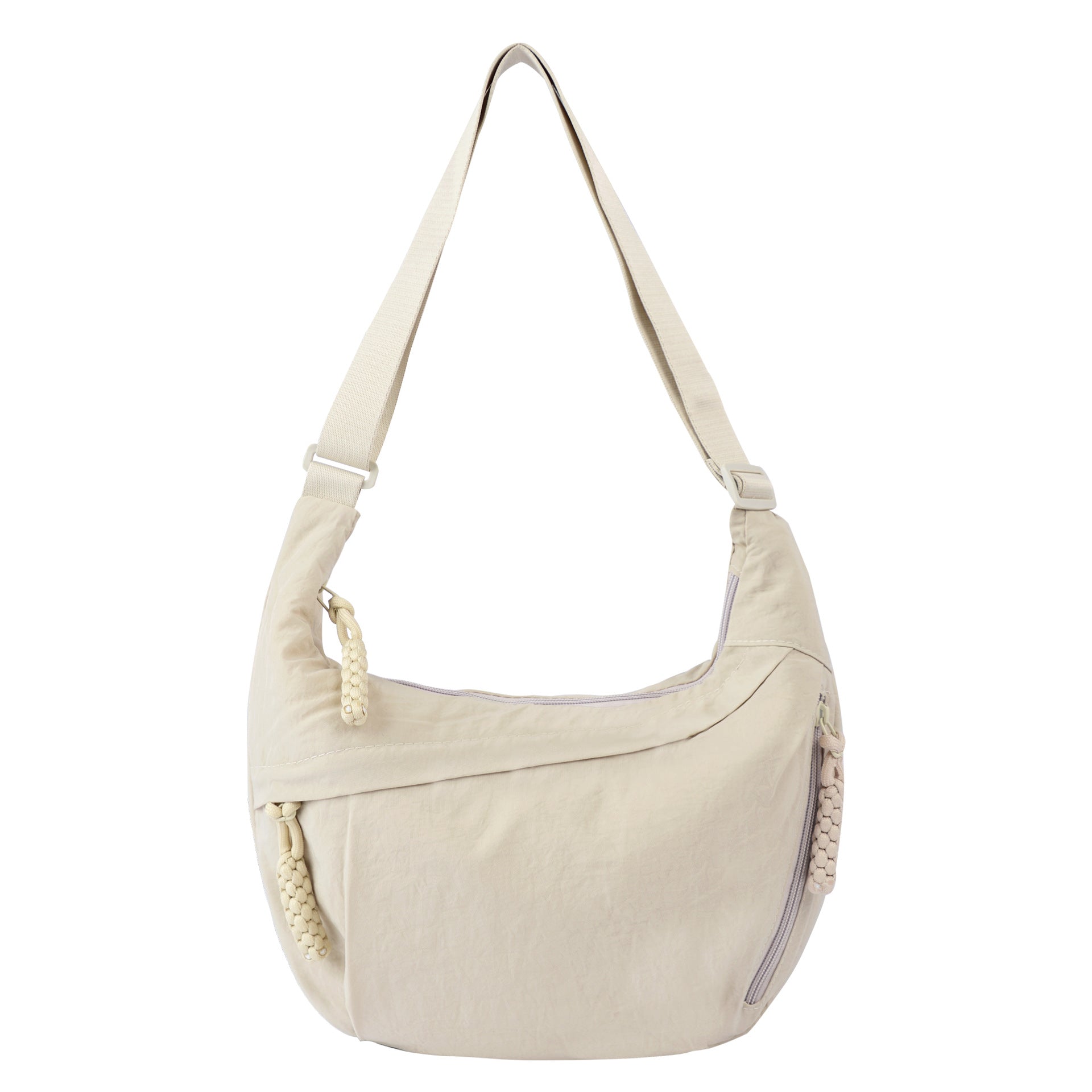 Sac bandoulière simple en nylon de grande capacité pour femme
