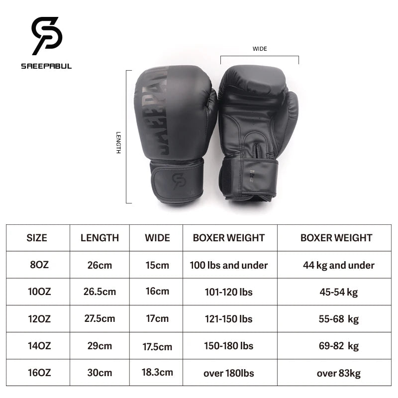 Gants De Kick Boxing pour hommes femmes PU karaté Muay Thai Guantes De Boxeo combat gratuit MMA Sanda entraînement adultes enfants gants De boxe