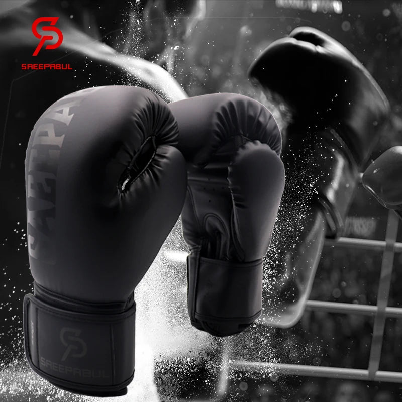 Gants De Kick Boxing pour hommes femmes PU karaté Muay Thai Guantes De Boxeo combat gratuit MMA Sanda entraînement adultes enfants gants De boxe