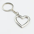 Personalized Hollow Heart Keychain